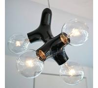 NEXT DNA Double designer pendant light, black