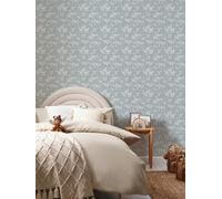 Next Duck Egg Calm Ditsy Floral Wallpaper