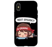 Next Episode K-Drama Addict Korean Drama Fan Kdrama Lover Case for iPhone X/XS