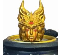 Next Fig WH 40K 3D Printing Resin Weapon Blood Angels Sanguinius Primarch Helmet Accessory Pack-Compatible with 1/18 Scale Action Figures Applicable to JOYTOY Products