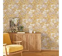 Next Forest Floor Ochre Wallpaper