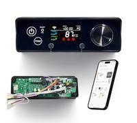 Next-Gen PID Rectangular Smart Command App Supported Control Board Replacement- for Pit Boss Navigator, Sportsman,NASCAR, Mahogany, Competition, Onyx Edtion,Pro Series Pellet Grills & Smokers