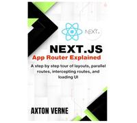 Next.js App Router Explained: A step by step tour of layouts, parallel routes, intercepting routes, and loading UI