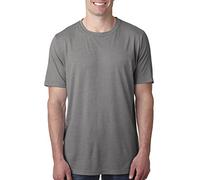 Next Level 6200 Men's Basic Poly/Cotton Tee T shirt - Ash 6200 L