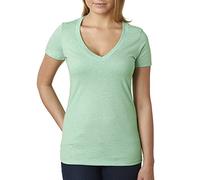 Next Level 6640 Ladies The CVC Deep V-Neck - Mint 6640 XL