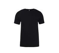 Next Level Adults Unisex Crew Neck T-Shirt (L) (Black)