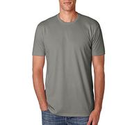 Next Level Apparel Men's CVC Crewneck Jersey T-Shirt, Stone Gray, X-Large