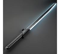 Next Level Cosplay Prop Replica Combat Lightsaber RGB Colour Change Xenopixel No.060-1 Dark Saber Light Sword With FX Sounds Smooth Swing USB-C Chargable