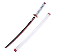 Next Level Cosplay Prop Replica Demon Slayer Mitsuri Kanroji Nichirin Wooden Blade Sword