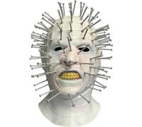 Next Level Cosplay Prop Replica Mask Pinhead Latex Mask Horror Hellraiser III Pin Head Mask Horror Halloween