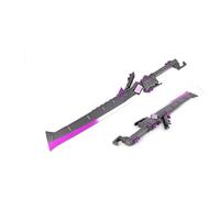 Next Level Cosplay Prop Replica PUBG: Battlegrounds Mobile Purple Flame Sci-Fi Foam Sword