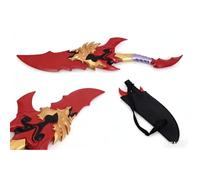 Next Level Cosplay Prop Replica Solo Leveling Kamish's Wrath Dagger Wooden with Sheath V2