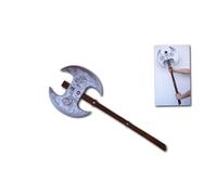 Next Level Cosplay Prop Replica Viking Barbarian Double-Headed Battle Axe Foam