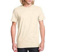 Next Level Mens Cotton Crew - WHITE - XS - (Style # 3600 - Original Label) - Brown -