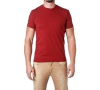 Next Level Mens Cotton Crew - WHITE - XS - (Style # 3600 - Original Label) - Red -