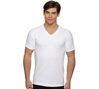 Next Level Mens CVC V-Neck Tee - White 6240 M