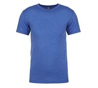 Next Level Mens Tri-Blend Crew Neck T-Shirt (XL) (Vintage Royal Blue)