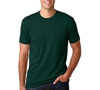 Next Level Next Level Men’ss Premium Fitted Short Sleeve Crew, Men, 3600, Green (Forest Green), x-Large