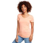 Next Level NL1540 Women's Lightweight V-Neck Jersey T-Shirt - Light Orange N1540 S