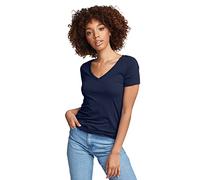 Next Level NL1540 Women's Lightweight V-Neck Jersey T-Shirt - Midnight Navy N1540 S
