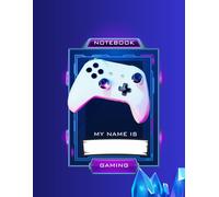 Next Level Notes - Gamer's Notebook for Epic Ideas: "A Lined Journal for Gamers, Streamers, and Dreamers"