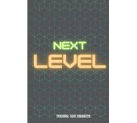 Next Level Personal Task Organizer: Simple Meeting Notebook and Task Organizer for Personal Productivity | Gift for Gamers and Techies