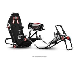 Next Level Racing F-GT Lite Foldable Formula GT Racing Cockpit | Quick-Switch Positions | Patented NLR Hubs | Shifter Mount Included | Compact