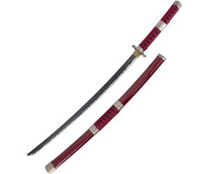 Next Level Roronoa Zoro Sandai Kitetsu V.2 Cosplay Sword | Bamboo Wooden Blade | Anime Samurai Prop | 103.5 cm