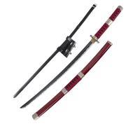 Next Level Roronoa Zoro Sandai Kitetsu V.2 Wooden Sword Replica with PU Sword Belt | Perfect for Cosplay & Conventions | 103.5 cm