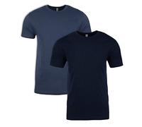 Next Level T Shirt 3600 Premium Fitted Short-Sleeved Shirt Men Crew - Multicolour - Large