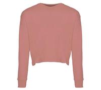 Next Level Womens Long Sleeve Cropped T-Shirt Desert Pink XXL