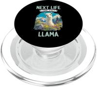 Next Life i want to be a Llama. Llamas Llama PopSockets PopGrip for MagSafe