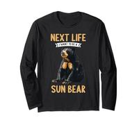 Next Life i Want to be a Sun Bear. Sun Bears Sun Bear Long Sleeve T-Shirt