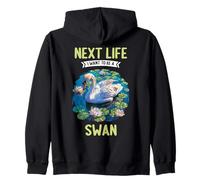 Next Life i want to be a Swan. Swans Swan Zip Hoodie
