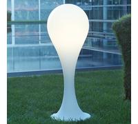 Liquid Light Drop 4L Outdoor Standleuchte von Hopf & Wortmann Die ästhetische Symbiose von Licht und Wasser . Mit leuchtenden Tropfen in verschiedenen Formen setzt Liquid Light individuelle Akzente un