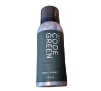 Next-London Men's Code Green Body Spray, Amber & Woody, 100ml