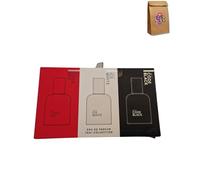 Next London Men's Collection Eau de Parfum Gift Set, Ice White, Code Black & Red Code, 10ml, Trio Pack