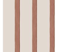 Next Rust Painted Stripe Wallpaper