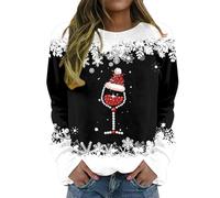 Next Sparkly Oversized Christmas Sweater - Women's Fleece Jumper