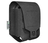 NEXT STATION Double Handcuff Pouch,MOLLE Handcuff Holster fits Multiple Cuffs,Hand Cuff Case for Duty Belt Tactical Vest Law Enforcement Security Officer Accessories Hand Cuff Holder Quick Release