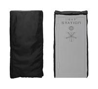 NEXT STATION Gun Safe Cover,Premium Quality Fabric Gun Safe Cover Up and Protector to Protect Gun Safes from Dust and Keep them Concealed from Sight (60H*30.5W*25.5D)