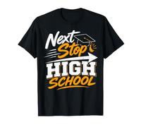 Next Stop High School Graduation Milestone T-Shirt