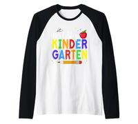 Next Stop Kindergarten First Day of School Raglan Baseball Tee