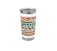 Next Stop Middle School Cute 5th Grade Graduate Stainless Steel Insulated Tumbler