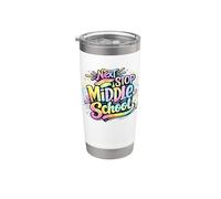 Next Stop Middle School Elementary School Graduation 2026 Stainless Steel Insulated Tumbler
