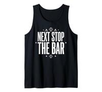 Next Stop the Bar Exam Funny Law School Graduation Tank Top