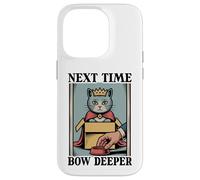 Next Time Bow Deeper Cat Lover Cat In Box Funny Cat Case for iPhone 14 Pro