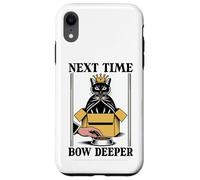 Next Time Bow Deeper Cat Lover Cat In Box Funny Cat Case for iPhone XR