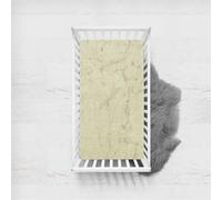 Next to Me Crib Sheets, Morbuy Soft Microfiber Moses Basket Sheets, Solid Color Breathable Cot Bed Sheets, Travel Cot Sheets for Boy and Girl, Easy Care Crib Sheets (120x60cm,Khaki)