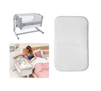 Next2Me Foam Mattress | Compatible to Fit Chicco Next to Me Bedside Toddler Crib Machine Washable Hypo Allergenic
